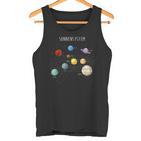 Solar System Planets Star System Sun & Universe Tank Top