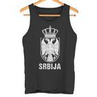 Srbija Serbia Flag Serbian Double Eagle  Tank Top