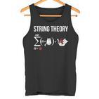 Stringtheory Astrophysik Schrödingers Cat Physics Tank Top