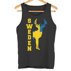 Sweden Flag Stockholm Scandinavia Children'siking Tank Top