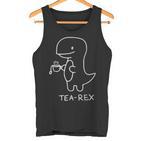 Tea Rex For Tea Drinkers And Dinosaur Lovers Tank Top