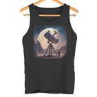 Telescope Planet Space Astronomy Space Tank Top