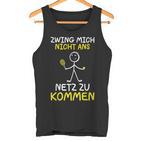 Tennis Player Zwing Mich Nicht Ans Netz Zu Kommen Tennis Tank Top