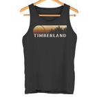 Timberland Nc Evergreenintage Sunset Eighties Retro Tank Top