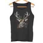 Trachten Herren Hirsch Lederhose Traditional Tank Top