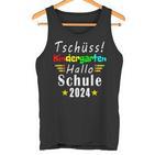 Tschüss Kindergarten Hello School 2024 Kita  Tank Top