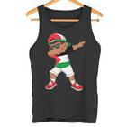 Tupfbing Boy State Der Palästina -Flagge Dab Dance Tanz Tank Top