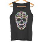 Unicorn Skull Unicorn Tank Top