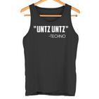 Untz Untz Techno Rave Ballers Party Quote Tank Top