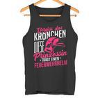 Vergiss Krönchen Princess Fireman Helmet Tank Top