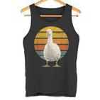 Vintage Goose Sunset Retro Goose Tank Top