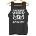 Vinyl Record Collector Slogan Lp Collector Record Tank Top