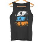 Wakeboard Wakeboarder Retro Wakeboarding Wakeboarding Tank Top