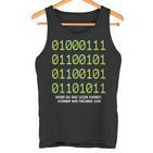 Wenn Du Das Lesen Kannst Freunde Computer Informatik Tank Top