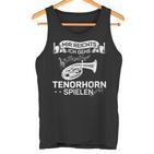 Wind Instrument Mir Reichts Ich Gehe Tenor Horn Tank Top