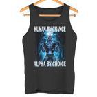 Wolf Meme Werewolf Ripping Meme Tank Top