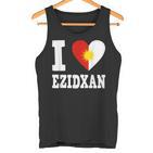 Yazidi Yazidi Flag Ezidxan Ezidi Tank Top