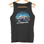 Zugspitze Garmisch Partenkirchen Bayern Germany Flag Tank Top