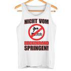 Bademeister Dlrg Nichtom Beckenrand Jumping S Tank Top