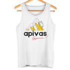 Bier Apivas Lustiges Russisches Tank Top