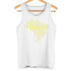 Brazil Map Football Copacabana Brazilian  Tank Top