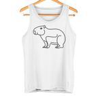 Capybara Minimalism Tank Top