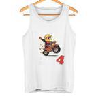 Children's 4Th Birthday Aus Dem Weg Ich Bin Schon 4 Jahre Motorcycle Tank Top