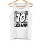 Children's Birthday Ich Bin 10 Zahlwort Zehn Tank Top