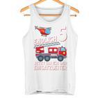 Children's Fireman Endlich 5 Jetzt Bin Ich Einsatzeiteiteiter 80 Tank Top