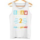 Children's Ich Bin Jetzt 2 Birthday Tank Top