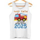 Children's Ich Werde Großer Bruder 2025 Gray Tank Top