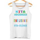 Children's Kita Abgänger 2024 Eine Legendeerlässt Das Kita Gelände Tank Top