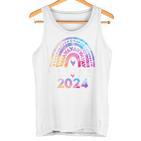 Children's Kita Abgängerin 2024 School Child First Day Tank Top