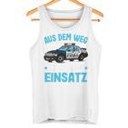 Children's Police Aus Dem Weg Bin Im Einsatz Boys Police Tank Top