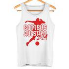 Cottbus Kicken Club Football Fan Rise Brandenburg Red Tank Top