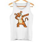 Dabbing Tiger Boys Tiger Dab Tank Top