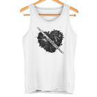 Flötist Flute Gray Tank Top