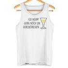 Fun Ich Nehm Gerne Noch Ein Eierlikor I Take A Little More Tank Top