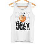 Holy Aperoly Lustiges Zitat Jga Geschenk Gray Tank Top