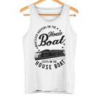 Houseboat Was Auch Immer Auf Dem Hausboat Was Auch Immer Gray S Tank Top