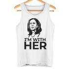 Ich Bin Bei Ihrer Wahlpräsidentin Kamala Harris 2024 Meme Tank Top