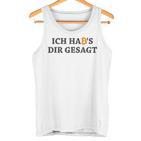 Ich Hab's Dir Gesagt Bitcoin Slogan Blockchain  Tank Top