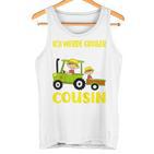 Ich Werde Großer Cousin Bauer Bald Großer Cousin German Tank Top