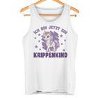 Kinder Ich Bin Jetzt Ein Krippenkind Kinderflppe Dolphin Tank Top