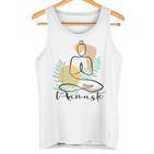 A Line Yoga Life Energy Chakra Meditation Namaste S Tank Top