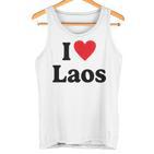 I Love Laos Tank Top