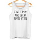 No Aermin Und Leicht Einen Sitzen No Appointment And Eas Tank Top