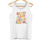 Retro Happy Last Day Of School End Of School Out Tank Top