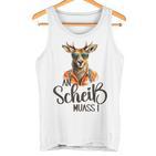 An Scheiß Muass I Trachten Grantler Oktoberfest Tank Top