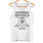 Schonend Behandeln Oldtimer Ist 40 Badge 40Th Birthday S Tank Top